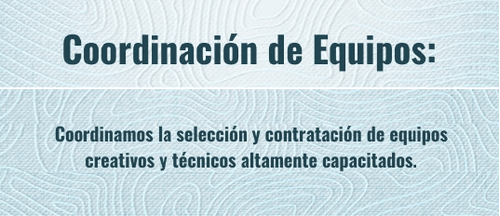 Coordinación de equipos - 4 QUARTOS GROUP