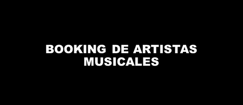 Booking de artistas musicales