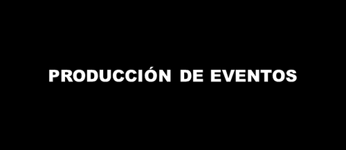 Producción de eventos