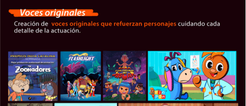 Voces originales